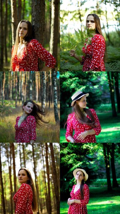 nature, portrait, content