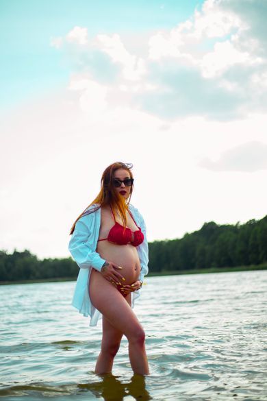 nature, maternity, portrait
