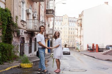 ukraine, couple, portrait, family