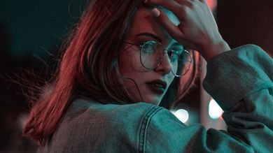 portrait, content, fashion