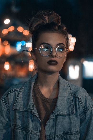 portrait, content, fashion