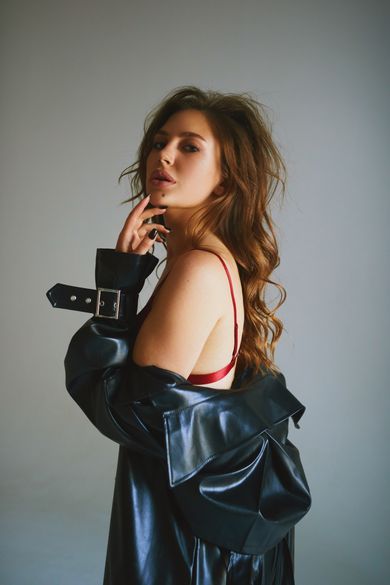 portrait, content, fashion