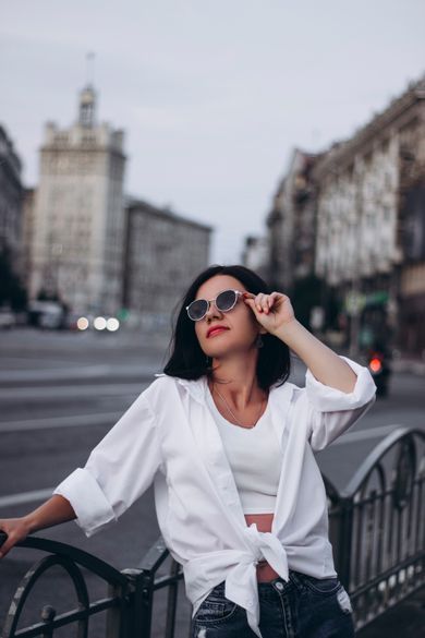 street, portrait, content