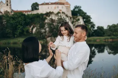 children, baby, family