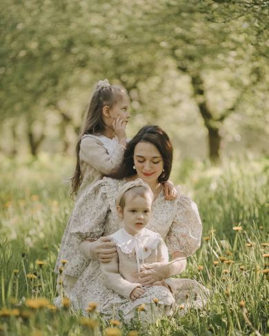 nature, children, family