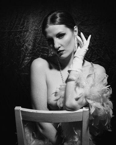 boudoir, blackandwhite, glamour