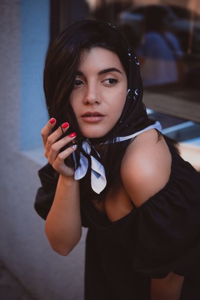 street, glamour, portrait