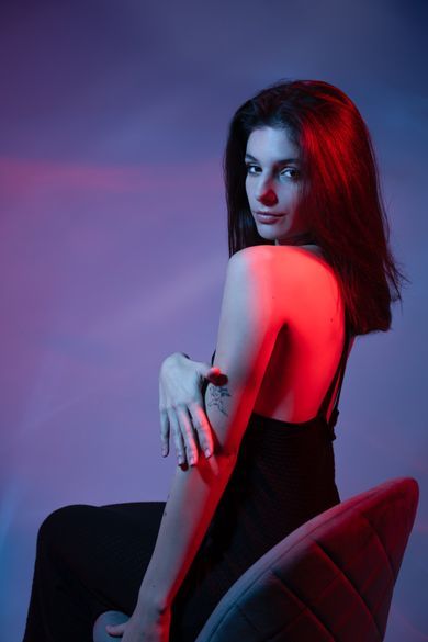 glamour, portrait, content, fashion