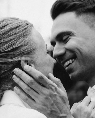 couple, blackandwhite