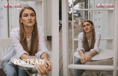 glamour, portrait, content