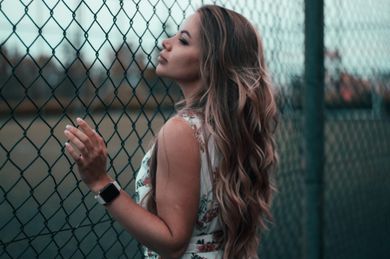 portrait, content, street