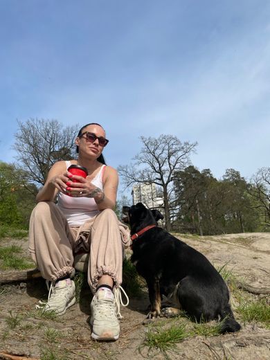 street, portrait, content