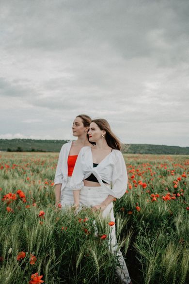 couple, portrait, street, wedding, family