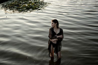 boudoir, nature, glamour, portrait