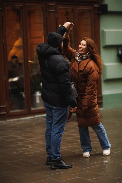 ukraine, couple, street, content