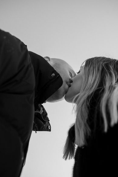 couple, blackandwhite