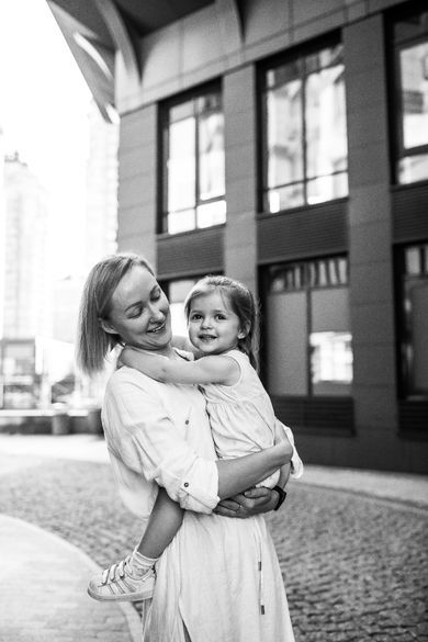 blackandwhite, children, street, family