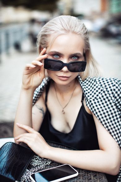 street, portrait, glamour