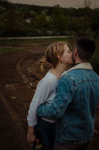 couple, nature, street, content