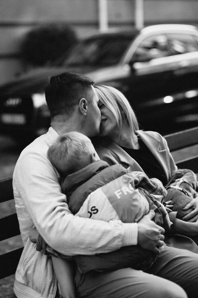 blackandwhite, children, family