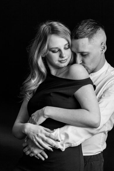 couple, blackandwhite