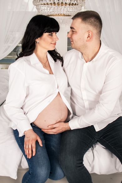 couple, children, maternity, baby, family