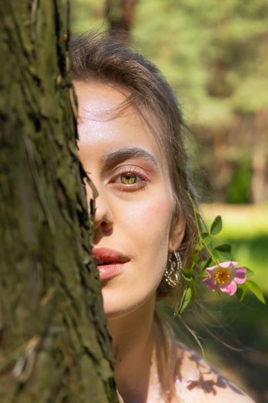 nature, portrait, content