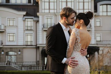 couple, wedding