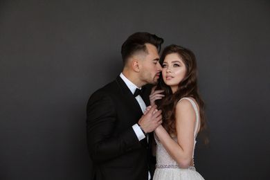 couple, portrait, wedding