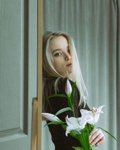 glamour, portrait, fashion