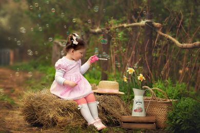 nature, children, baby, portrait, family