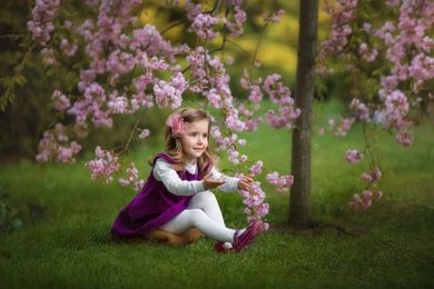 nature, children, baby, portrait, family
