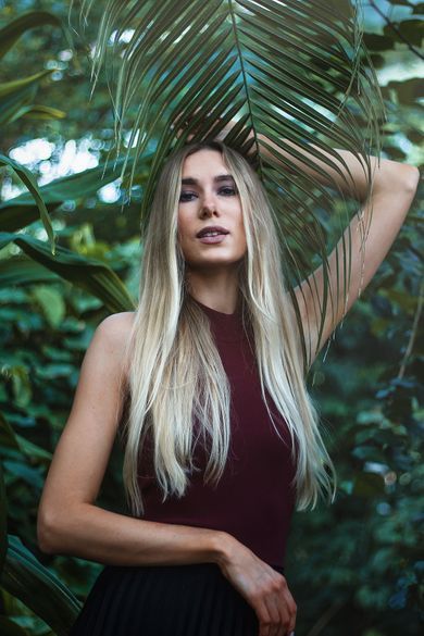nature, glamour, portrait