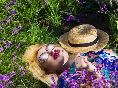 portrait, glamour, content, fashion