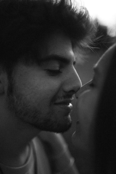 couple, blackandwhite