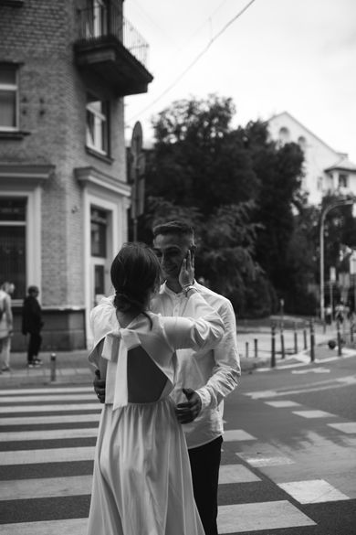 couple, blackandwhite, wedding
