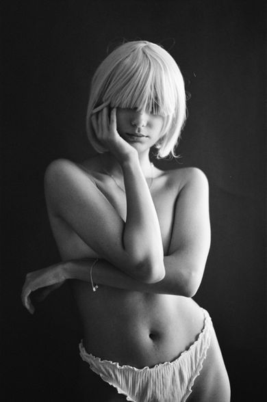 boudoir, blackandwhite, portrait, glamour