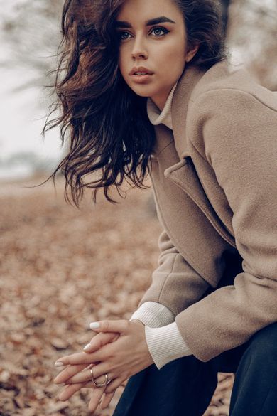 glamour, portrait, fashion