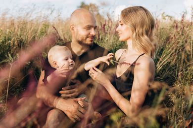 children, baby, family