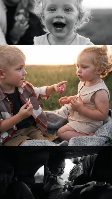 children, baby, portrait, family