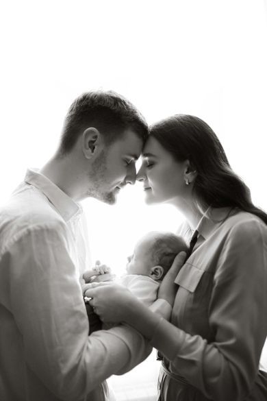 blackandwhite, baby, family