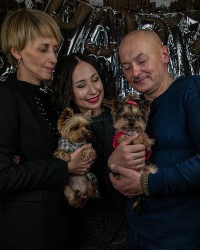pets, family, portrait, content