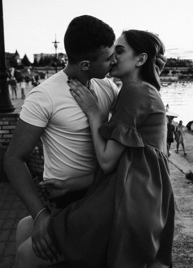 couple, blackandwhite