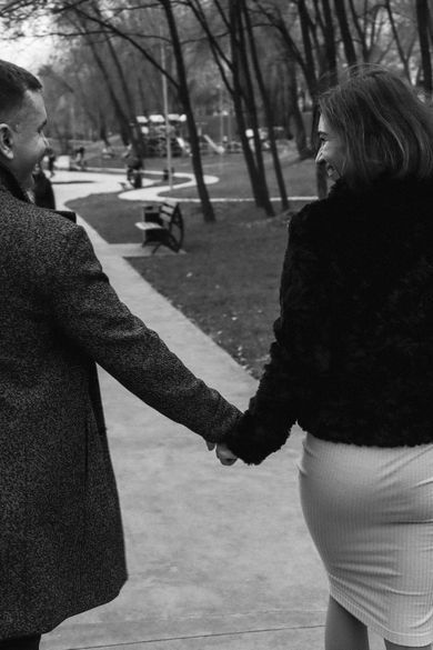 couple, blackandwhite