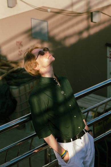 street, portrait, content