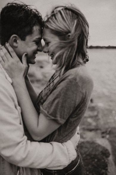 couple, blackandwhite