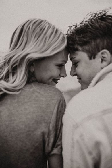 couple, blackandwhite