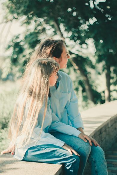 children, family, portrait