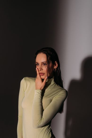 glamour, portrait, content