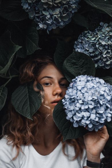 glamour, portrait, content